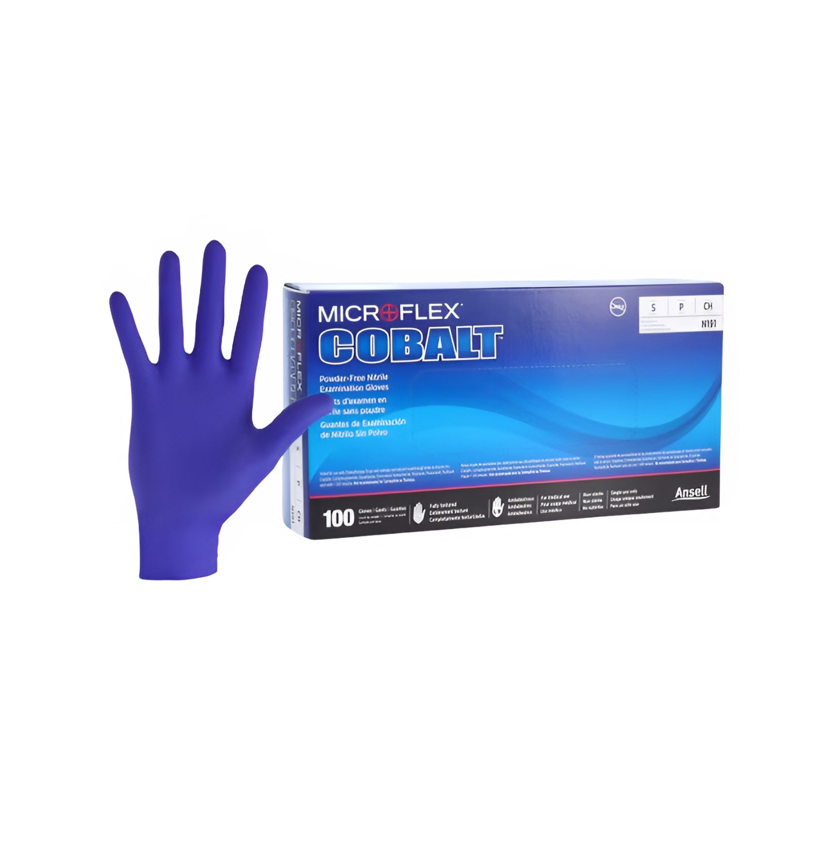 MICROFLEX® COBALT® N19 NITRILE GLOVES (BLUE) Microflex