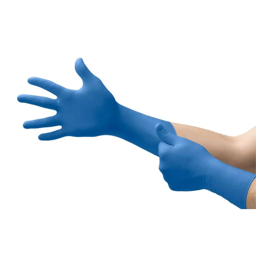 MICROFLEX® SAFEGRIP™ SG-375 LATEX GLOVES (BLUE)